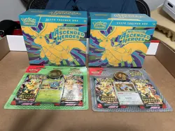 2 Pokemon Ascended Heroes Elite Trainer Boxes ETBs Factory Sealed and 2 blisters - Image 1