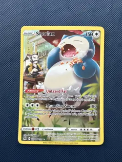 Snorlax TG10/TG30 Pokemon TCG Lost Origin Trainer Gallery Holo (Near Mint) NM - Image 1