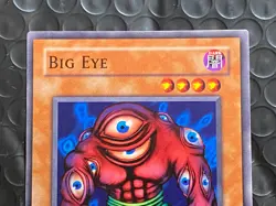 Vintage YUGIOH Big Eye MRD-017 Common 1st Edition Metal Raiders Near Mint - Image 3