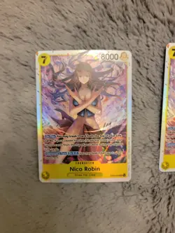 One Piece Nico Robin EB03-055 SR Foil Near Mint English - x2 Copies - Image 2