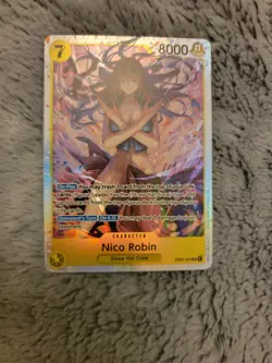 One Piece Nico Robin EB03-055 SR Foil Near Mint English - x2 Copies - Image 3