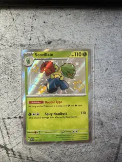 Scovillain 107/091 SV Paldean Fates Shiny Rare Pokemon Card - NM - Image 1