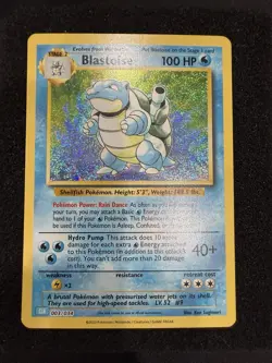 Blastoise 003/034 Trading Card Game Classic Holo - Image 1