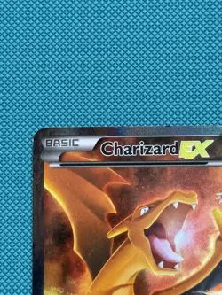 Charizard EX XY121 Black Star Promo Full Art Pokemon Card LP - Image 3