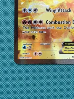 Charizard EX XY121 Black Star Promo Full Art Pokemon Card LP - Image 4