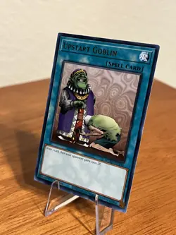 Yu-Gi-Oh Upstart Goblin 1st Edition Rare Card MGED-EN146 NM - Image 3