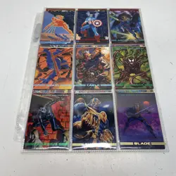 Vintage Mixed 1993-1997 Marvel Trading Card Bundle (Set Of 72) - Image 3