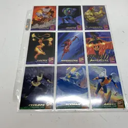 Vintage Mixed 1993-1997 Marvel Trading Card Bundle (Set Of 72) - Image 5