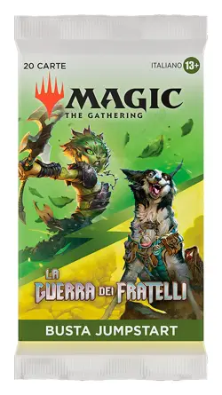 Magic: The Gathering La Guerra dei Fratelli Busta Jumpstart Busta 20 Carte (IT) - Image 1