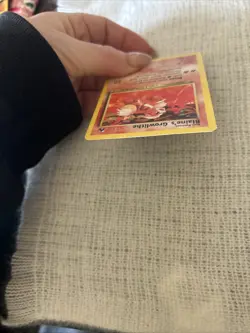 Pokemon TCG Blaine's Growlithe Gym Heroes 62/132 Regular Unlimited Common - Image 4
