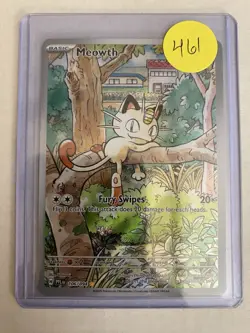 Meowth 106/094 Me02: Phantasmal Flames Holo Near Mint English Pokemon TCG - Image 3