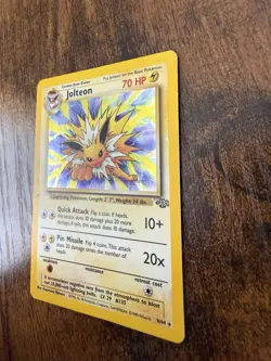 Pokemon Jolteon 4/64 Jungle 1999 Stage 1 70 HP Rare Holo Wizards of the Coast - Image 2