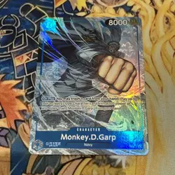 One Piece Tcg Op12-056 Monkey D Garp SR Alt Art - Image 1
