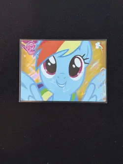 Rainbow Dash Foil #F37 Promo Card/Series 2 My Little Pony - 2013 - Image 1