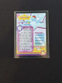 Rainbow Dash Foil #F37 Promo Card/Series 2 My Little Pony - 2013 - Image 2