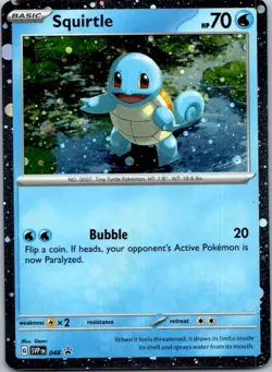 Squirtle - (Cosmos Holo) Promo SV: Scarlet & Violet Promo Cards 048 NM - Image 1