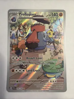 Probopass Twilight Masquerade Holo Pokemon TCG Card 182/167 Sv06 388 - Image 1