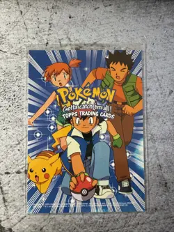 Pokemon Topps Trading Card Series 1 “Gotta Catch ’Em All!” - Image 1