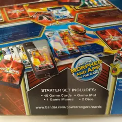 2013 Power Rangers Action Card Game Rise of Heroes Starter Set NEW - Image 3