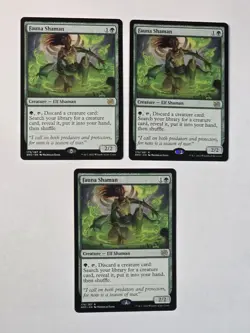 3x Fauna Shaman - The Brother's War - Near Mint - MTG - Image 1