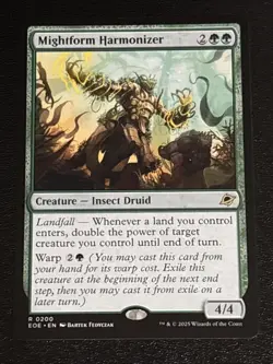 MTG Edge of Eternities Mightform Harmonizer 0200 NM Rare - Image 1