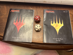 2 Magic The Gathering Learn To Play Guide Books Plus 2 Dice - Image 1