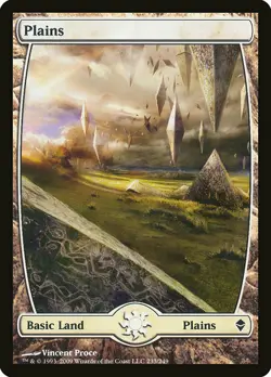 MTG Original Zendikar Full Art Plains Island Swamp Mountain Forest Lands NM/M - Image 5