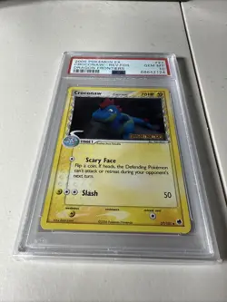 Croconaw (Reverse Holo) - Dragon Frontiers 27/101 - Pokemon Card - PSA 10 - Image 1