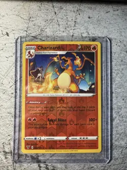 Pokemon TCG Pokemon Charizard Rare Reverse Holo NM/M 025/185 Vivid Voltage - Image 1