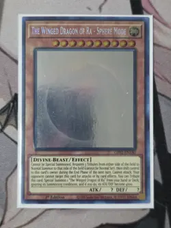 Yu-Gi-Oh - The Winged Dragon of Ra - Sphere Mode - GFP2-EN180 - Ghost Rare - Nm - Image 1