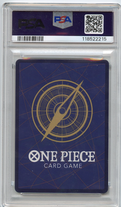 Portgas D Ace Alt Art OP08-052 English One Piece PSA 10 - Image 2