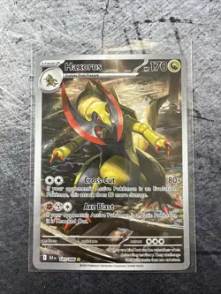 Black Bolt Haxorus 147 / 086 full art illustration NM pokemon TCG rare card - Image 1