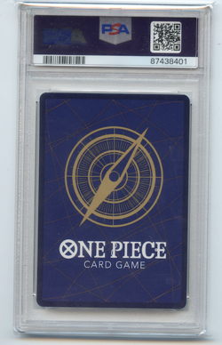 OP01-024 Monkey D. Luffy SR Romance Dawn One Piece Card Game English PSA 9 - Image 2