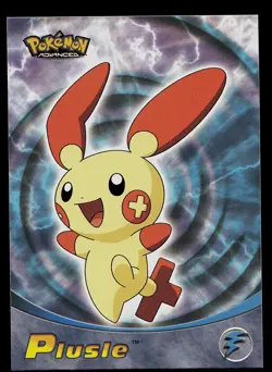 Pokemon Card - Plusle Topps Pokemon Advanced 63 - Image 1
