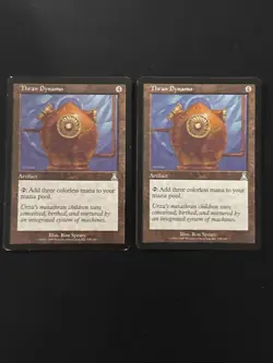 2x Thran Dynamo - Urza’s Destiny Magic MTG LP - Image 1