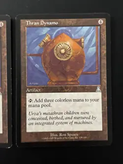 2x Thran Dynamo - Urza’s Destiny Magic MTG LP - Image 3