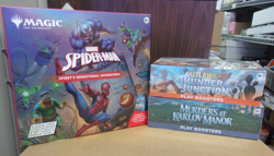 MTG MURDERS & OUTLAWS PLAY BOOSTER + SPIDER-MAN SCENE BOXES - Image 1