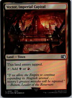 MTG Vector, Imperial Capital L FINAL FANTASY 291 NM Foil - Image 1