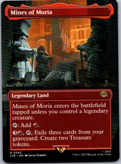 Magic The Gathering Mines of Moria (Borderless) R Universes Beyond: The Lord of - Image 1