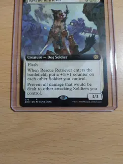 Rescue Retriever Extended Art Rare, The Brothers' War #373, MTG Magic - Image 3