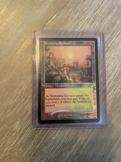 🔮 MTG: Stomping Ground (Retro Frame) Ravnica Remastered Foil - Image 1