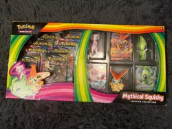 Pokemon TCG Mythical Squishy Premium Collection New - Sealed - Image 1