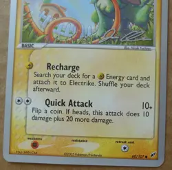 2006 World Championships Electrike 60/107 Promo Non-Holo Pokemon NM - Image 3
