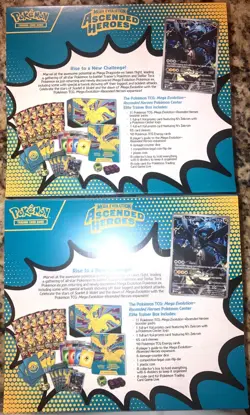 Lot of 2 Pokemon Center Exclusive Ascended Heroes ETB Sets IN HAND NEW SEALED - Image 2