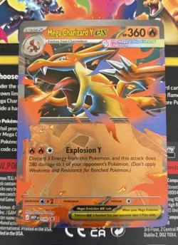 Pokemon TCG - Mega Charizard Y EX 030 Black Star Promo - Ascended Heroes - Image 3