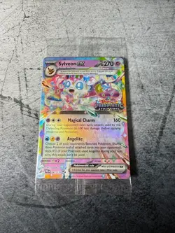 Pokemon SEALED Sylveon ex 041/131 Prismatic Evolutions Surprise Box Promo Holo!! - Image 1
