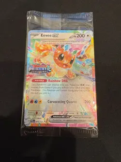 Eevee ex 075/131 Prismatic Evolutions Promo Sealed Pokemon TCG - Image 1