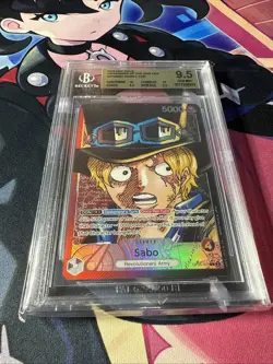 SABO OP05-ALTERNATE ART ONE PIECE AWAKENING OF THE NEW ERA 2023 001 BGS 9,5 - Image 1