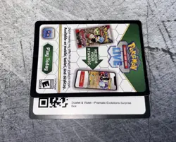 10x Prismatic Evolutions Surprise Box POKEMON PTCGO Live Code Cards - Image 1