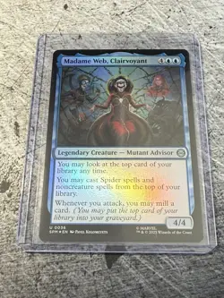 Magic The Gathering Marvel's Spider-Man Foil Card - Image 1